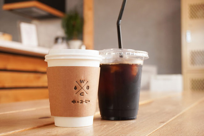 致力於水和豆類！ 　在這裡可以喝到白神山地開水沖泡的咖啡的咖啡廳