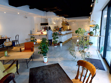 Hirosaki Cafe Gallery-Conceito de "um lugar onde você pode apresentar arte"