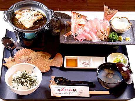Novo gourmet local "Conjunto de rockfish Nakadomari" em Kitatsugaru / Nakadomari-cho Use um peixe "rockfish" de alta classe