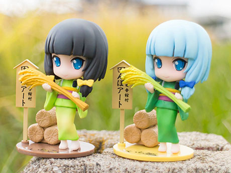 A new figure appears in Moe character "Ichihime" from Inakadate Village in Aomori Prefecture.