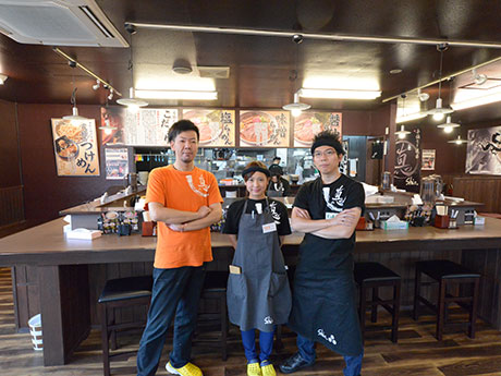 Kedai Ramen "Nibo shin." Di Hirosaki, kedai kedua di prefektur Aomori, ruang anak-anak