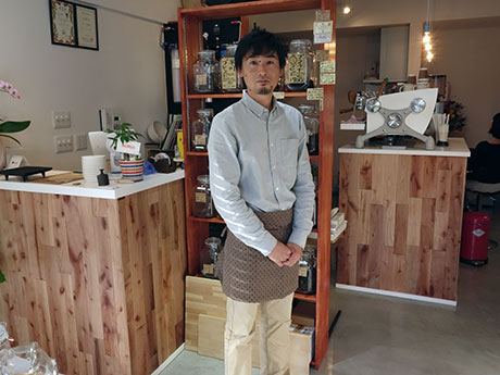 青森平川市唯一的濃縮咖啡機的新咖啡廳