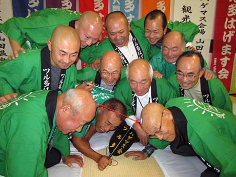 青森县/鹤田町“抽油式拔河比赛”将在东京举行的“ Steuben”品鉴会上举行
