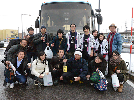 A curta viagem pela prefeitura termina em Aomori "Porque há amor local"