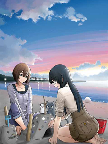 Release of Volume 4 of the cartoon "Flying Witch"