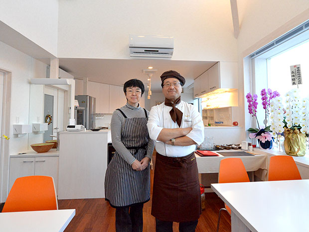 히로사키에 이와키 산을 볼 수있는 레스토랑 "본뷰"은퇴 후 꿈 이뤄