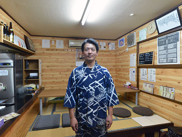 O restaurante Chanko de Hirosaki "Takamaru" celebra seu terceiro aniversário O proprietário é um ex-lutador de sumô de Hirosaki