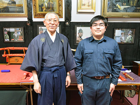 New disciple of swordsman in Aomori/Inakadate