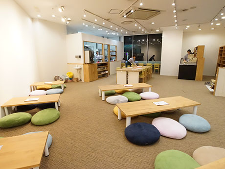 Pancake Cafe "202" di Hirosaki Bertujuan untuk tempat yang boleh anda berehat walaupun dengan anak-anak