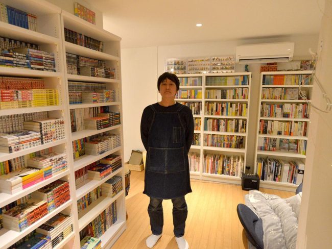 Открыто 5000 книг владельца книжного кафе с концепцией «дома друга» в Хиросаки.