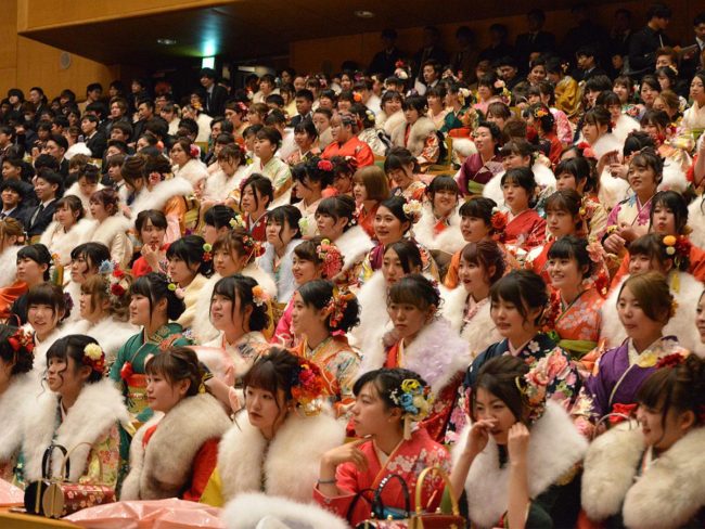 Последняя церемония совершеннолетия в Хиросаки