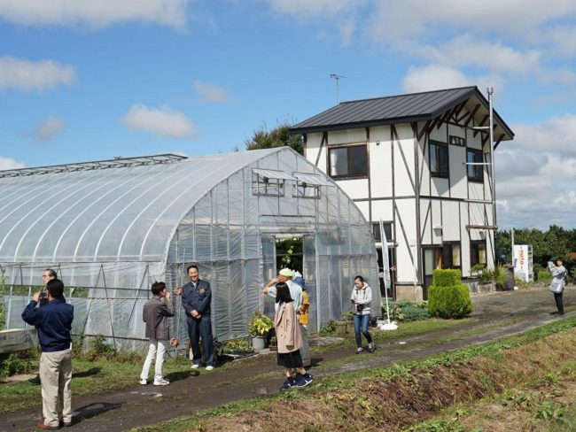 Session d'information "Agricultural Fure Cafe" à Hirosaki Café basé sur l'expérience qui utilise les ressources rurales