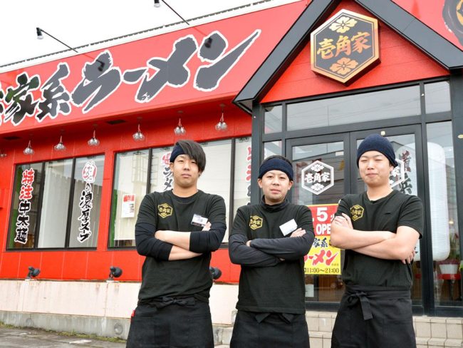 家族的拉面“一角屋”在弘前首次在东北开业，店主今年22岁