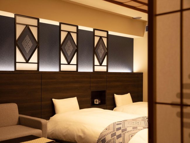 "Hoshino Resort Kai Tsugaru" a renouvelé toutes les chambres en "Tsugaru Kogin no Ma"