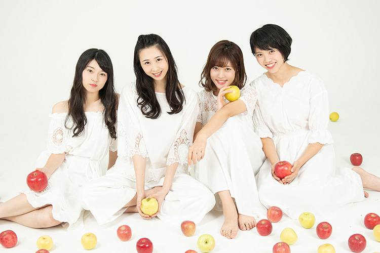 Idol from Aomori, all born in Aomori, their names are apple varieties