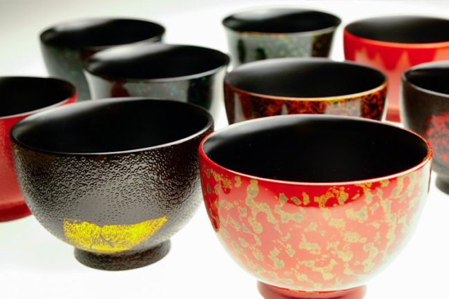 Tsugaru lacquer, a traditional Aomori craft that has been passed down for over 300 years