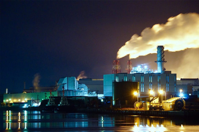 建議在八戶的工廠區欣賞夜景，八戶工廠是日本北部最大的沿海工業區之一