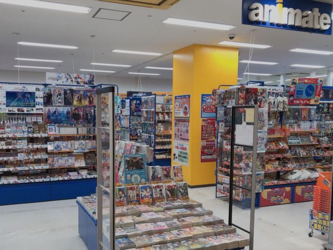Обновлен специализированный магазин аниме-товаров Animate Hirosaki Расширение торговых площадей