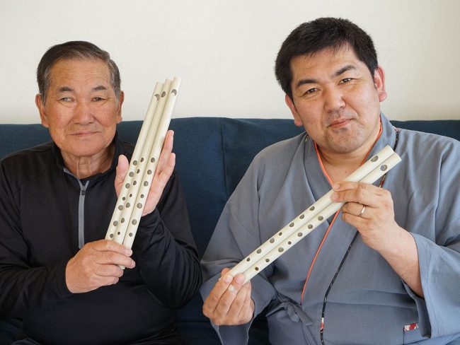 津輕長笛演奏者出售用於家庭練習的長笛　對於那些不能在家練習的人