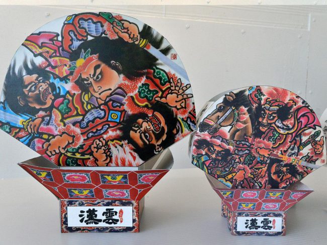 Free distribution of paper craft data from Hirosaki Neputa devised by young artists