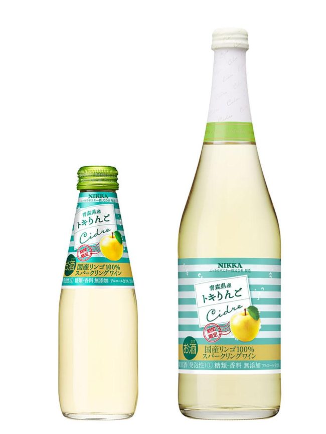 مصانع الجعة Cider و Asahi التي تستخدم تفاح Aomori "Toki" معروضة للبيع في الصيف يتوقع الطلب