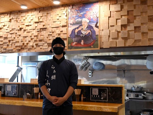 La tienda de ramen de Hirosaki "Kuroda" ha sido renovada.