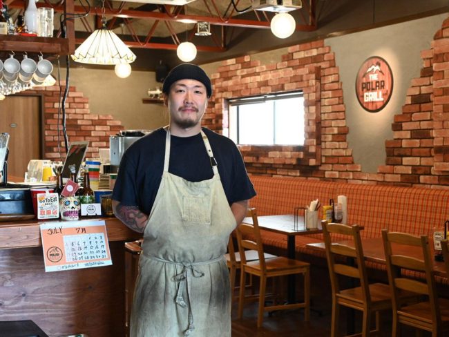 漢堡店“Polar Grill”的五所Kawahara 兩次掉頭店主一周年