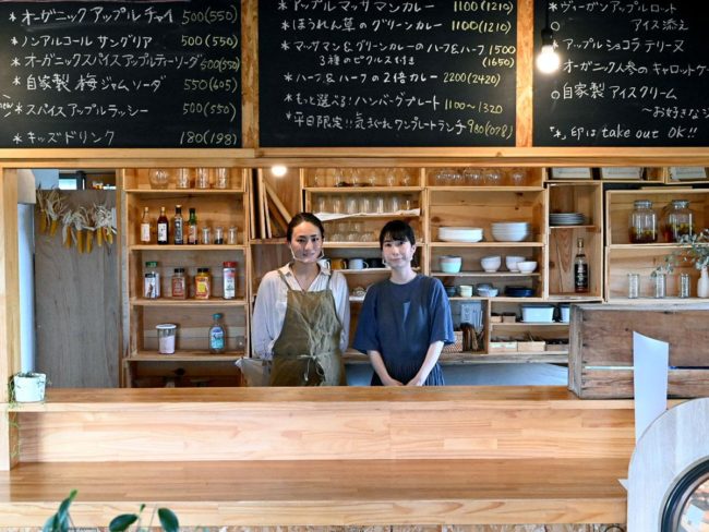 弘前咖啡館“Michiru”為2週年提供健康食品