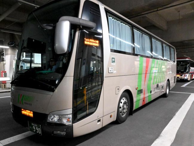 港南巴士在東京更新高速巴士路線名稱，統一為“夜曲”和“熊貓”