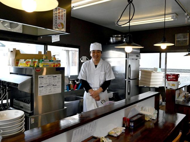 Marumi, un sencillo restaurante chino de soba en Hirosaki Apuntando a un lugar donde nacen los intercambios