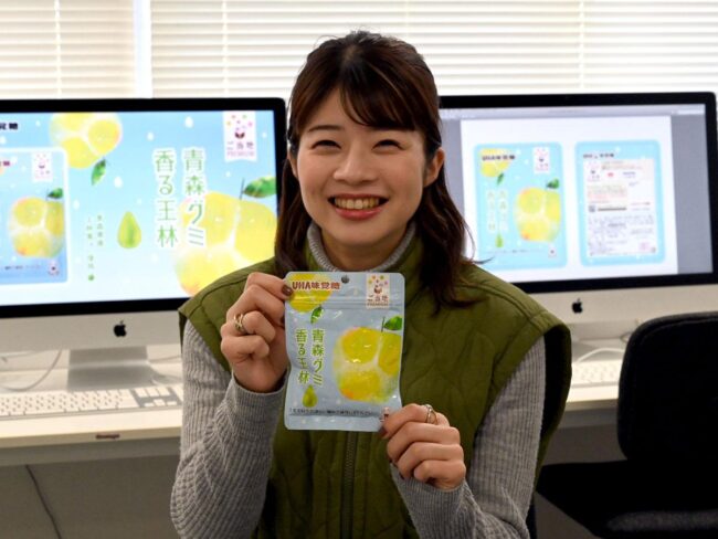 UHA味覺糖「青森軟糖薰Orin」包裝由弘前大學學生設計